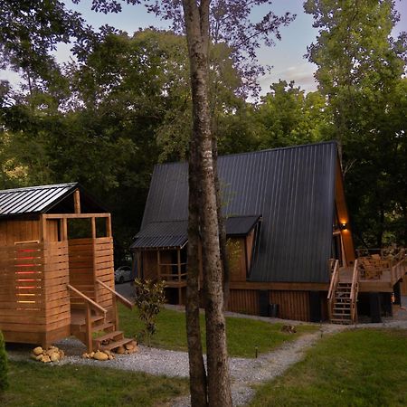 Valhalla Cabins Aframes With Hot Tubs & Sauna Cosby Εξωτερικό φωτογραφία