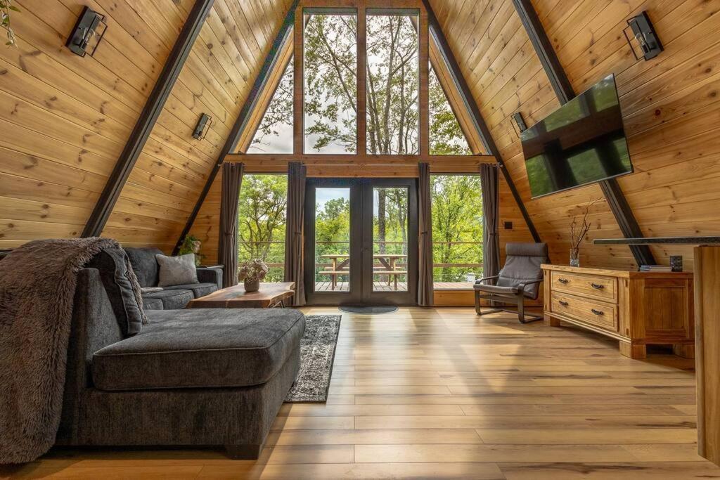 Valhalla Cabins Aframes With Hot Tubs & Sauna Cosby Εξωτερικό φωτογραφία