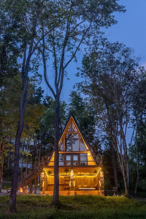 Valhalla Cabins Aframes With Hot Tubs & Sauna Cosby Εξωτερικό φωτογραφία